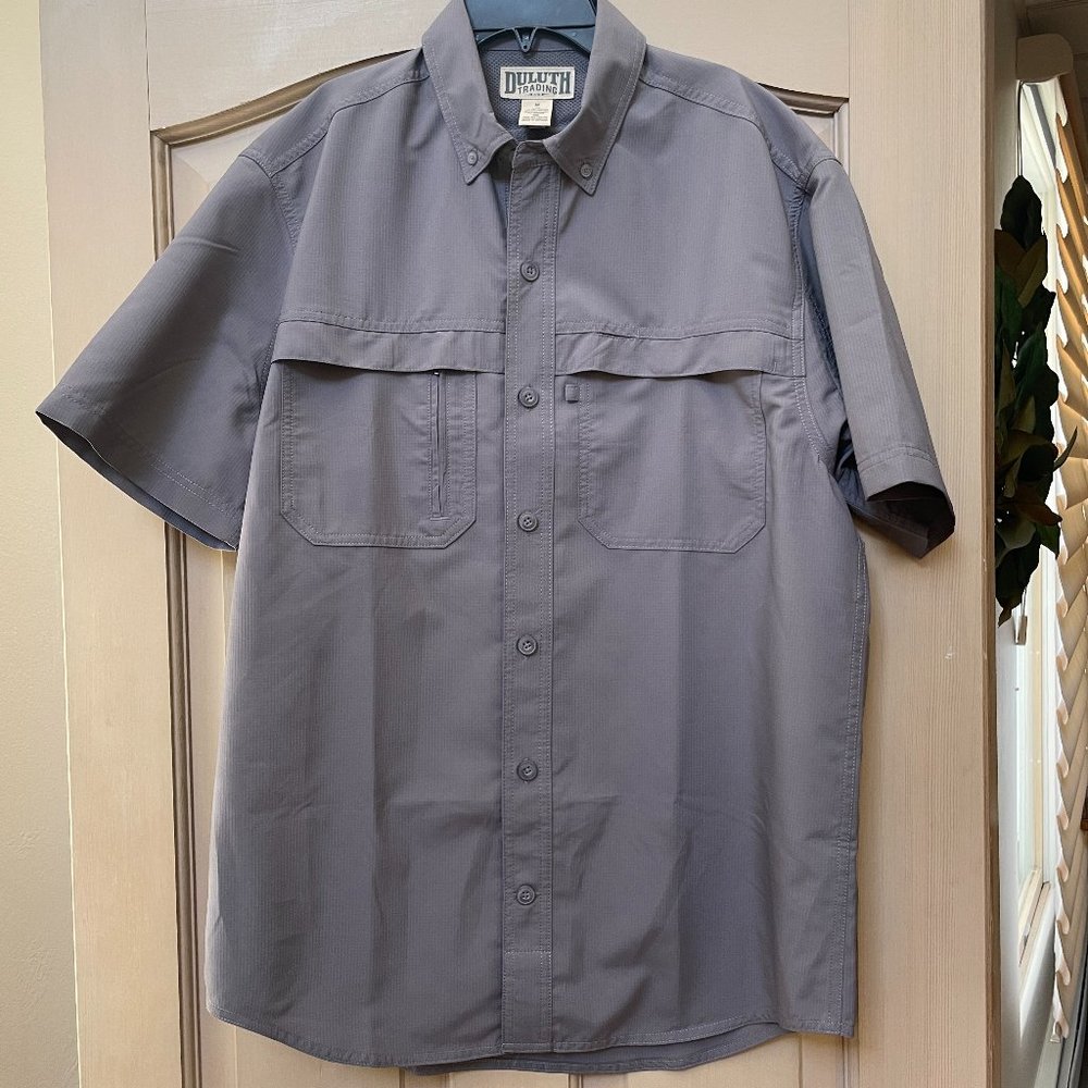 Duluth Trading Short Sleeve Button Down Shirt